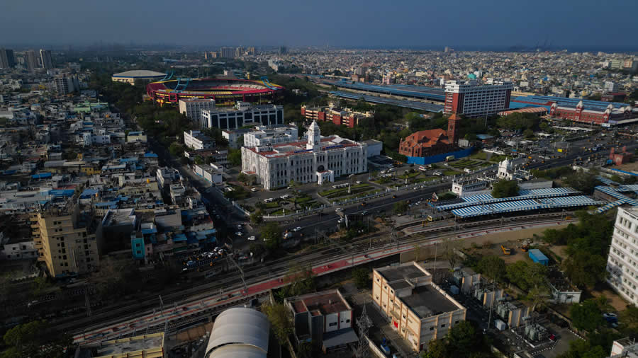 Drone Photos of Chennai by Lakshmi Narayanan