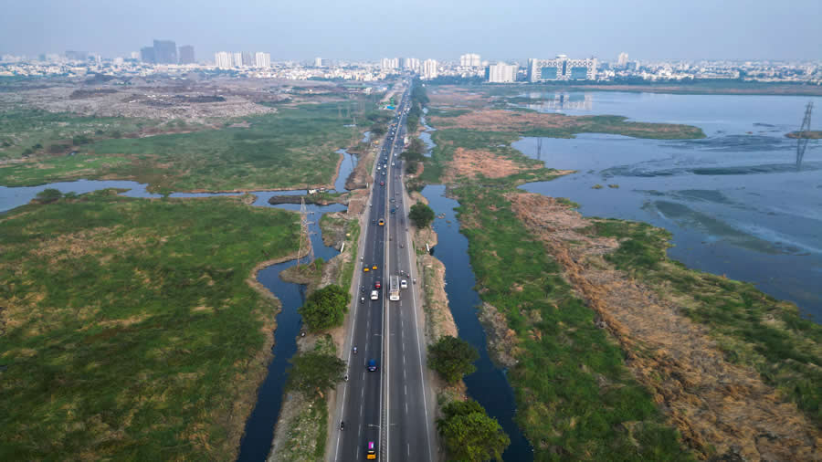 Drone Photos of Chennai by Lakshmi Narayanan