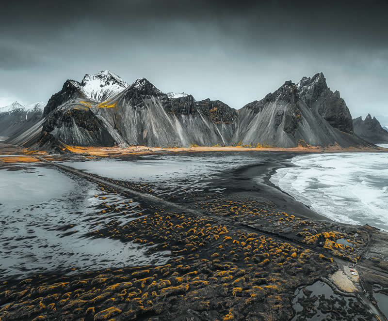 Aerial Vestrahorn by Nicholas Fong, Hong Kong, Chromatic Awards Landscape Amateur Winners