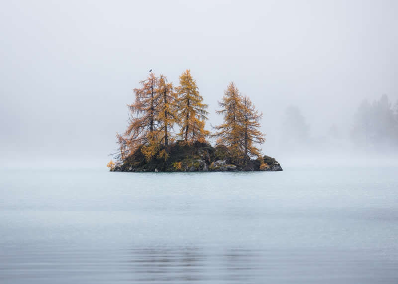 Islet in the Fog by Michael Schmidmeister, Switzerland, Chromatic Awards Landscape Amateur Winners