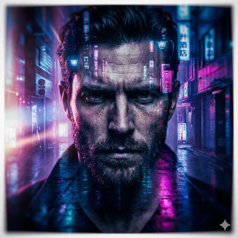 Google Gemini AI Prompts to Create Retro-Style Double Exposure Portraits