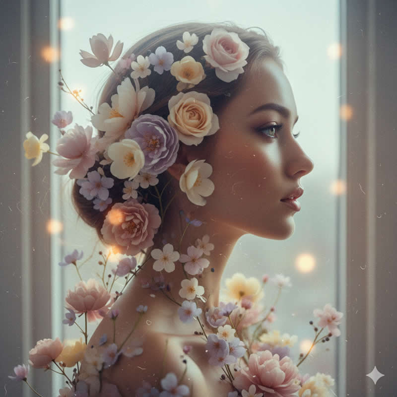 Google Gemini AI Prompts to Create Retro-Style Double Exposure Portraits