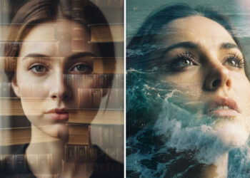 Google Gemini AI Prompts to Create Retro-Style Double Exposure Portraits