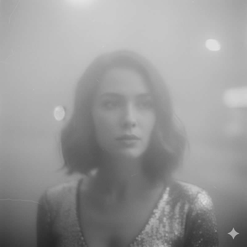 The Ethereal Parisian Muse - Google Gemini Nano Banana AI Prompts to Create Dreamy Black and White Portraits