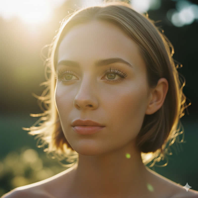 Golden Hour Muse - Google Gemini AI Prompts to Create Stunning Retro Film Color Portraits