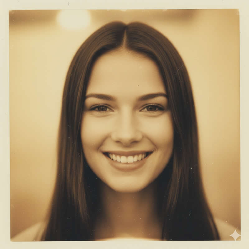 Sunkissed Polaroid Vibe - Google Gemini AI Prompts to Create Stunning Retro Film Color Portraits