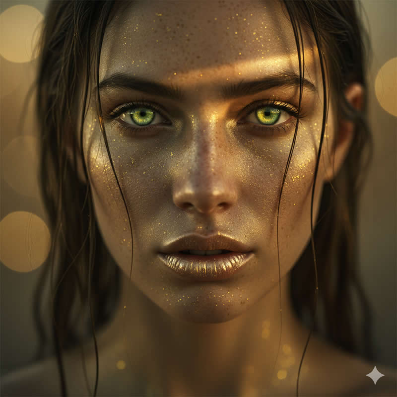 Ultra-Realistic Close-Up Portrait - Google Gemini AI Prompts to Create Cinematic Portraits