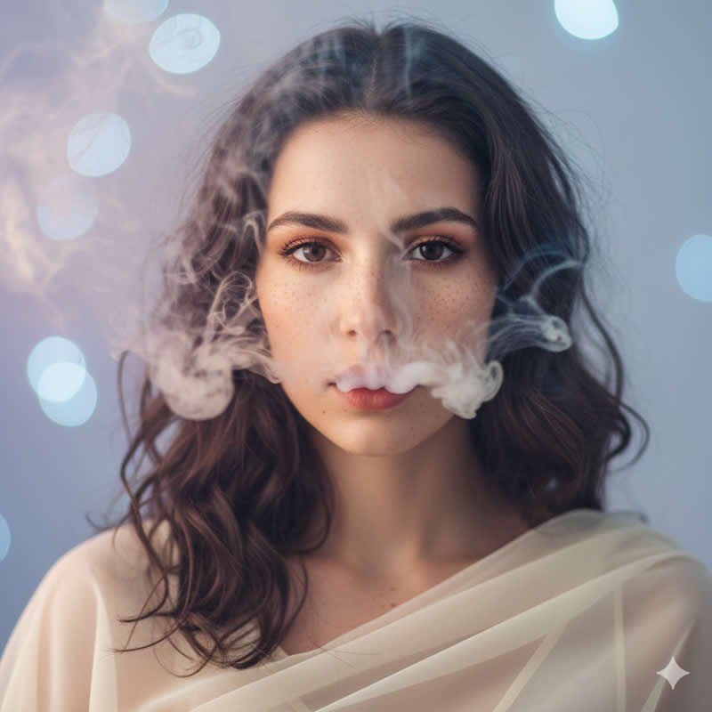 Soft-Focus Portrait of a Young Woman - Google Gemini AI Prompts to Create Cinematic Portraits