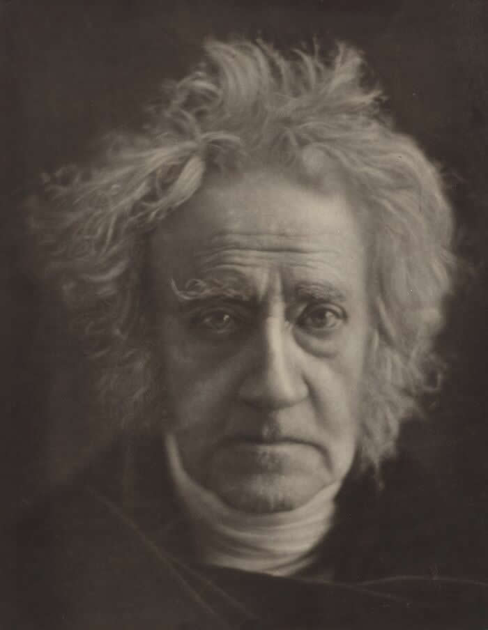 Portrait Of Sir John Herschel, 1867 - Rare 19th-Century History Photos