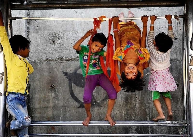 Pure and Joyful Moments of Childhood by SL Shanth Kumar