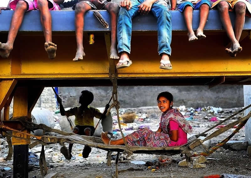 Pure and Joyful Moments of Childhood by SL Shanth Kumar