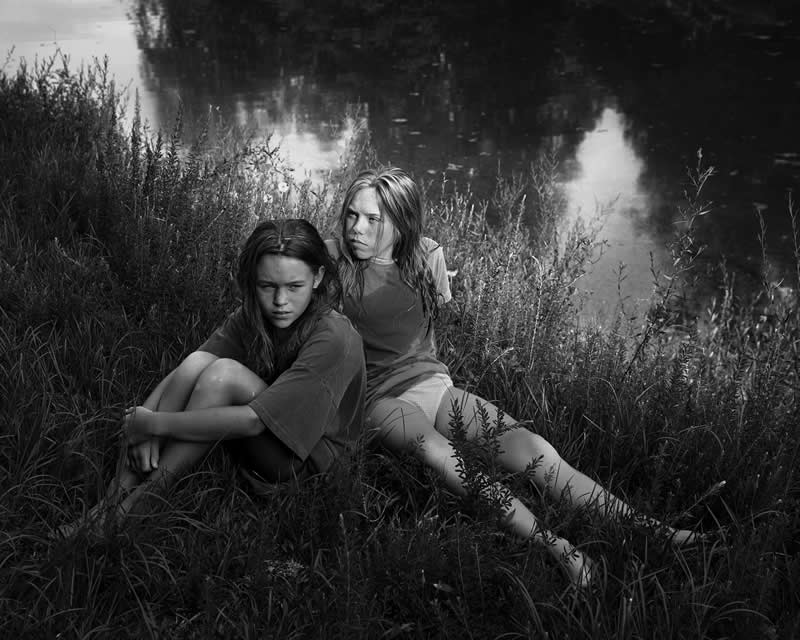 "As We Rest in the Shadows" by Andriana Nativio - LensCulture Black and White Photography Awards 2025 Winners