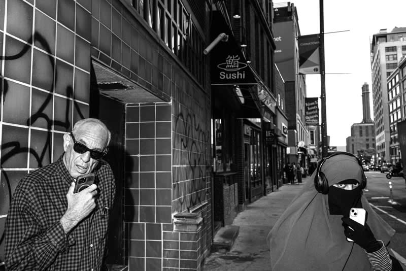 "Perfect Strangers" by David Callinan - LensCulture Black and White Photography Awards 2025 Winners