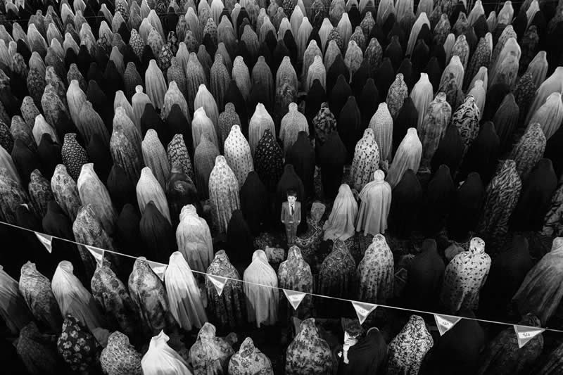 "Eid Morning Day" by MAHO Majid Hojati - LensCulture Black and White Photography Awards 2025 Winners