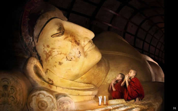 Everyday Life of Little Monks in Myanmar by Chan Kwok Hung