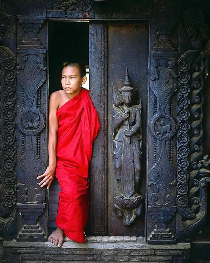 Everyday Life of Little Monks in Myanmar by Chan Kwok Hung