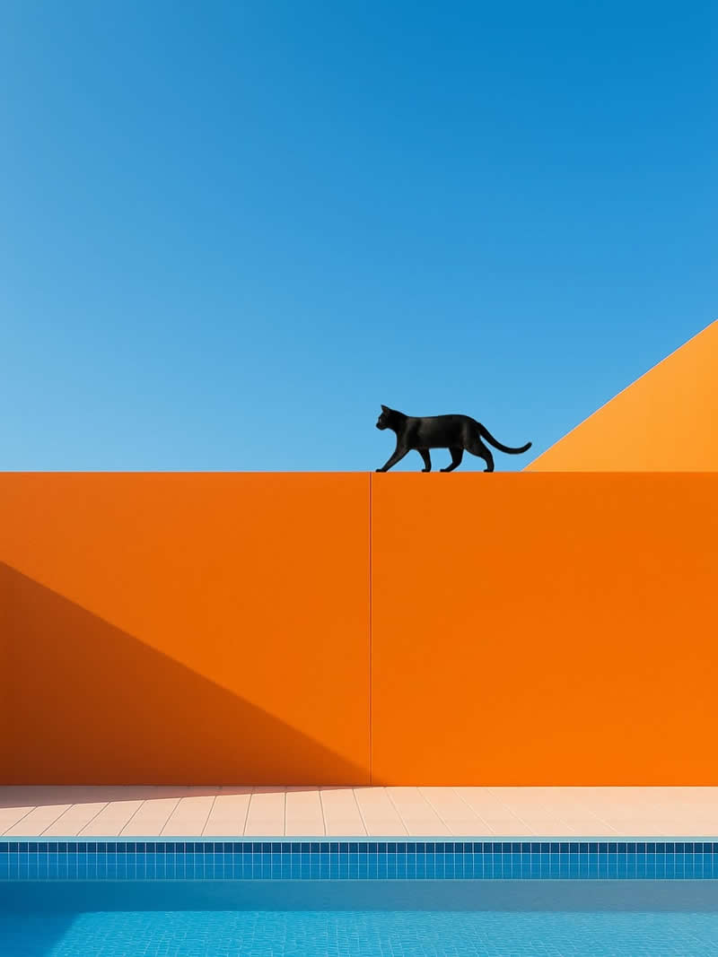 Minimal Cat - Minimalist Photos That Celebrate Simplicity