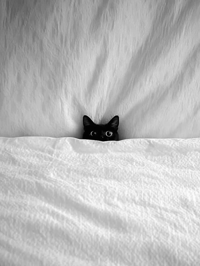 Cat - Minimalist Photos That Celebrate Simplicity