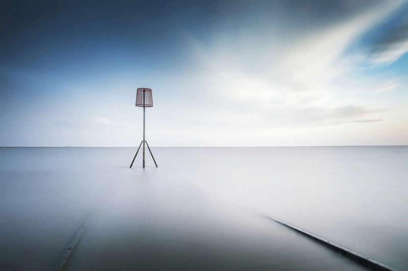 Quiet Marker by John Threlfall - 2025 Minimalist Photography Awards Long Exposure Winners