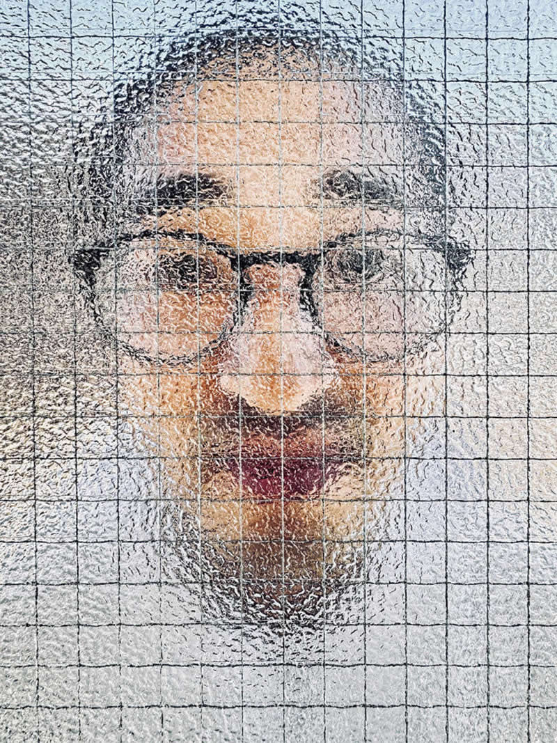The Man Through the Glass by Shinya Itahana, Honorable Mention in Mobile Photography Awards in People Category