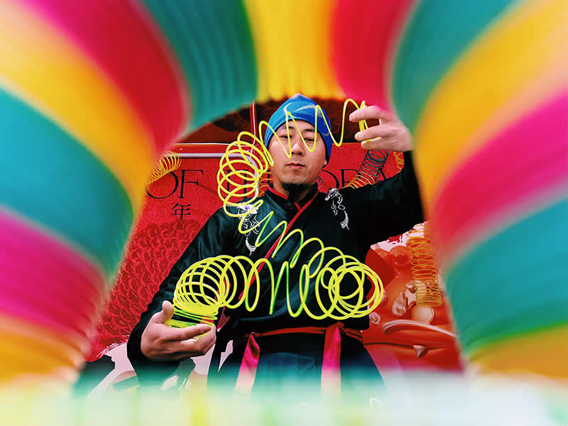 Master of the Rainbow by Roy Pan, Honorable Mention in Mobile Photography Awards in People Category