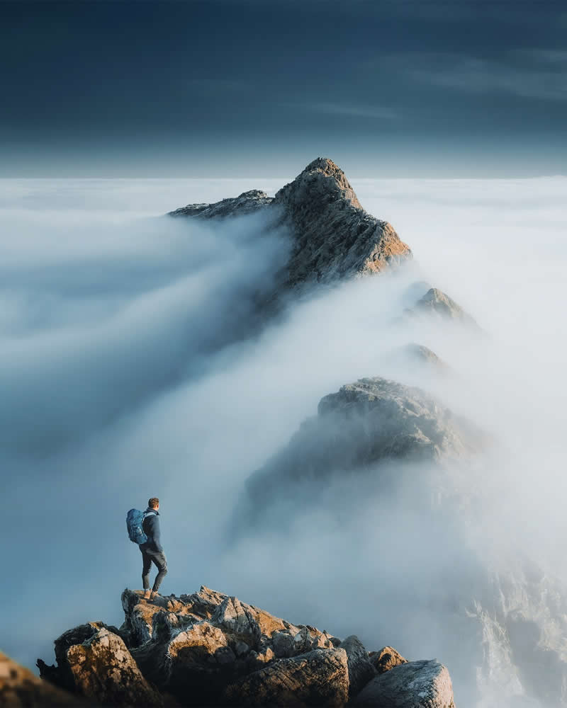 An unforgettable day spent above the clouds on the ridges of Helvellyn - Outdoor Adventure Landscape Photography by Chris