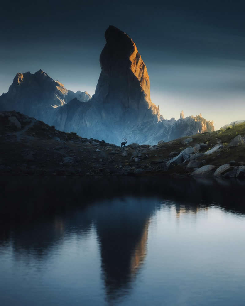 Night and day at one of my favourite alpine haunts - Pierra Menta (2,714m) - Outdoor Adventure Landscape Photography by Chris