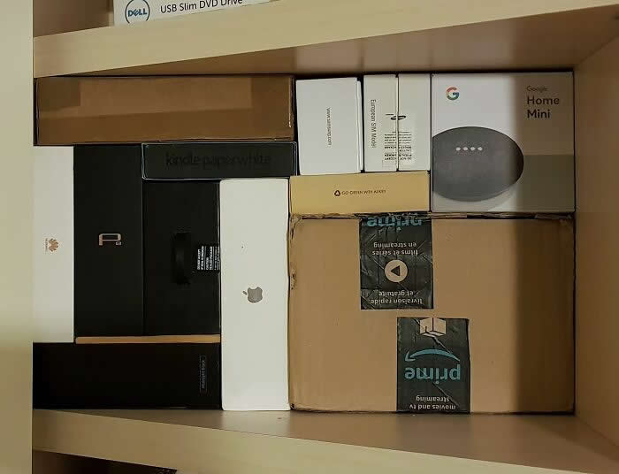 I Was Trying To Store Some Boxes Away... Ended Up Playing Tetris - Perfectly Matched Satisfying Photos