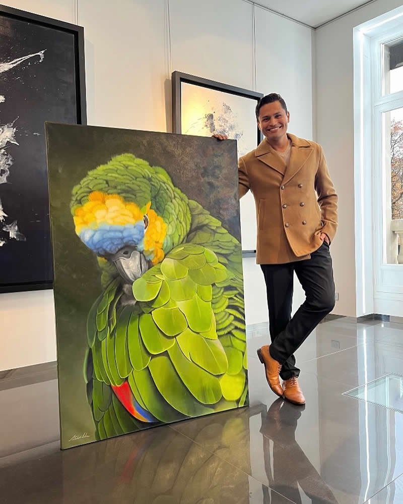 Realistic Bird Paintings by Petterson Silva