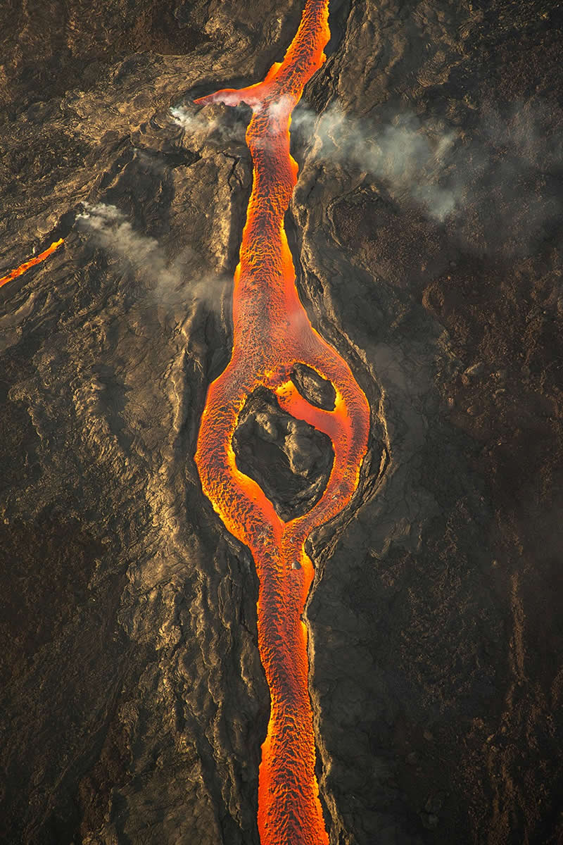 The Eye of Pele by Aaron Lynton - Nature Winners of the 2025 Refocus Awards