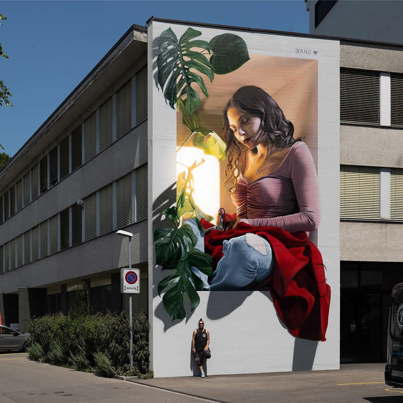 Cut Through History - Street Artworks by Fabian Bane Florin