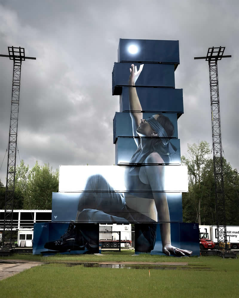 Inner Guidance, Belgium - Street Artworks by Fabian Bane Florin