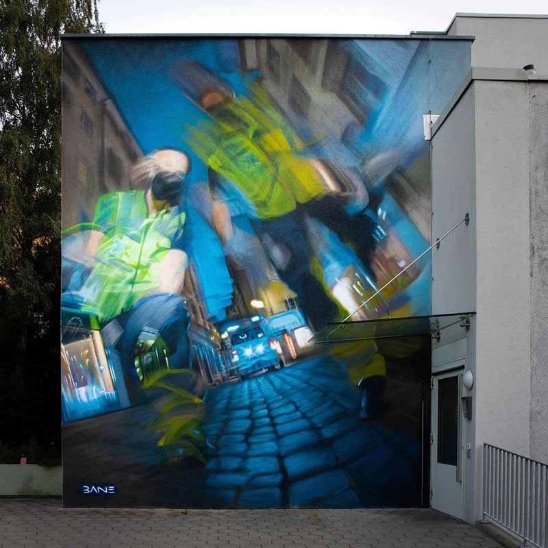They come for you, Chur - Street Artworks by Fabian Bane Florin