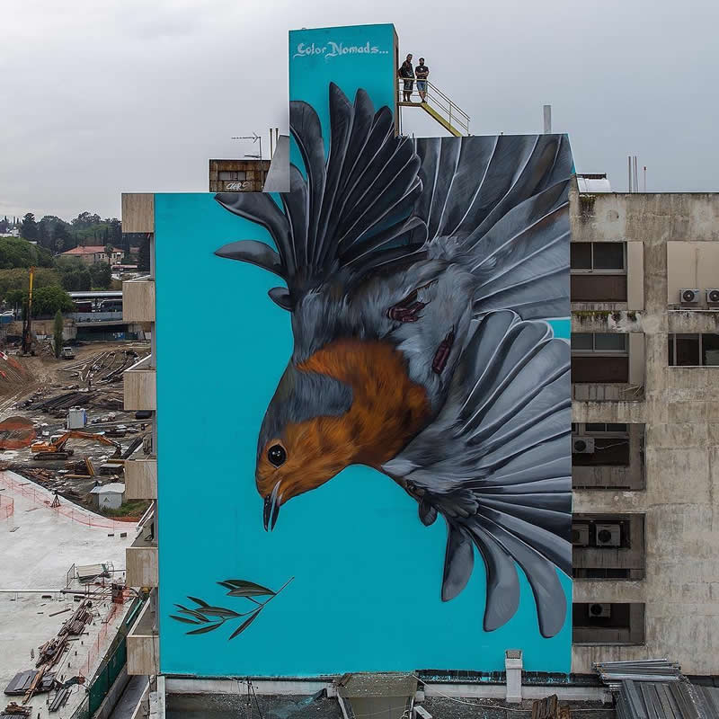 Lost Peace, Nikosia - Street Artworks by Fabian Bane Florin