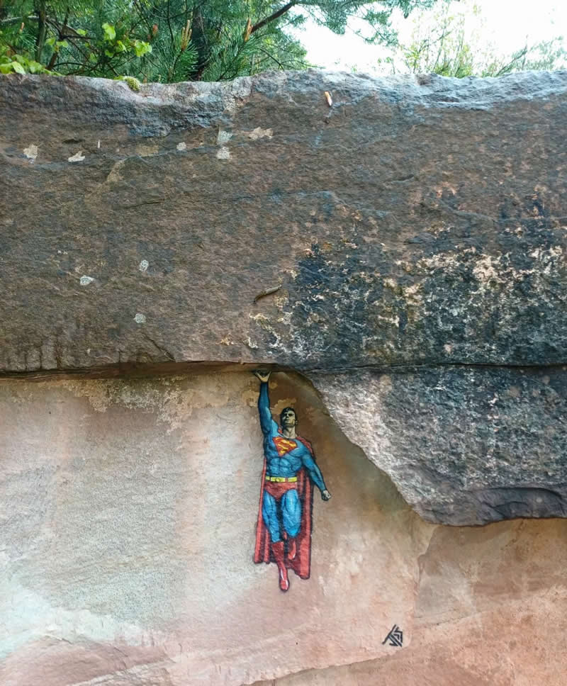 Minimalist Street Artworks by JPS That Bring Humor to City Walls