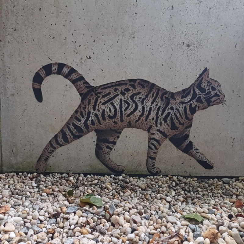 Minimalist Street Artworks by JPS That Bring Humor to City Walls