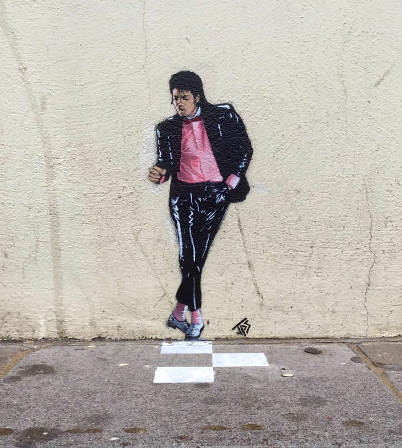 Minimalist Street Artworks by JPS That Bring Humor to City Walls