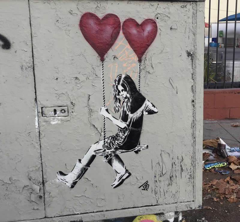 Minimalist Street Artworks by JPS That Bring Humor to City Walls