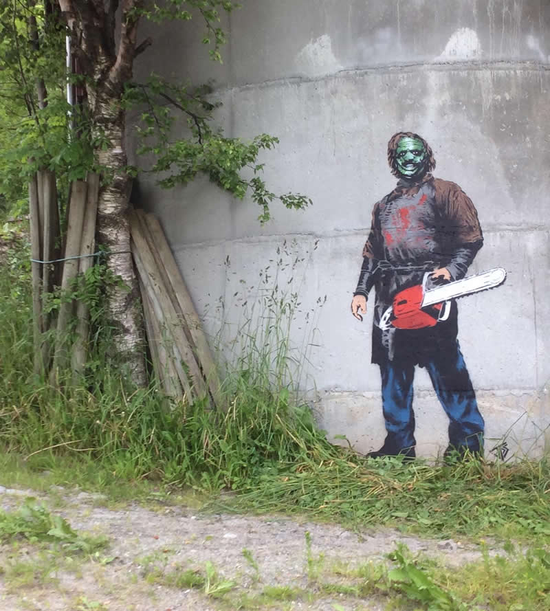 Minimalist Street Artworks by JPS That Bring Humor to City Walls