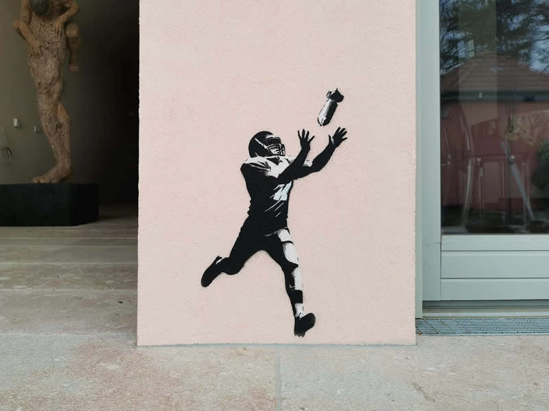 Catch of a Lifetime - Street Artworks by Tabby