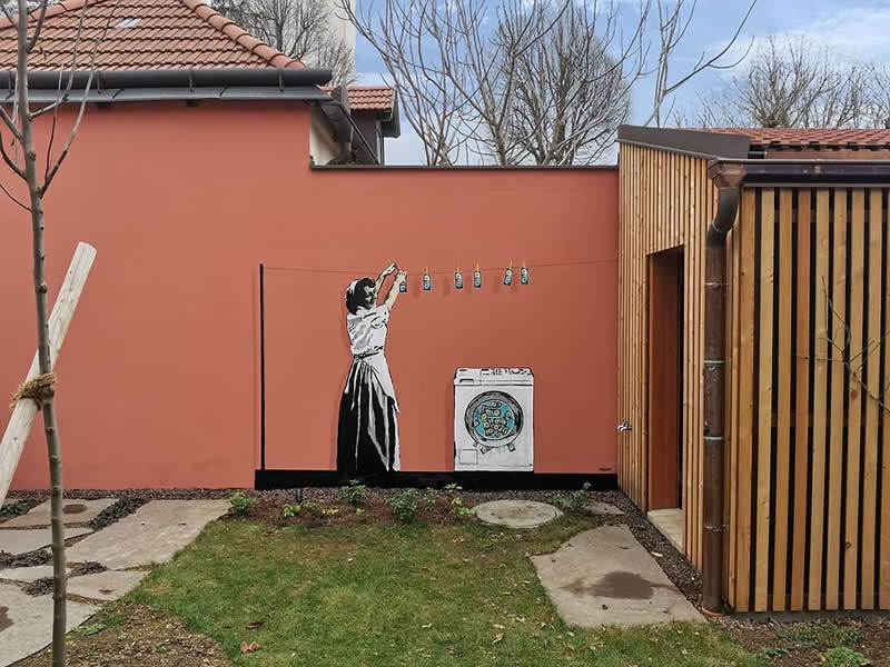 Money Laundering - Street Artworks by Tabby