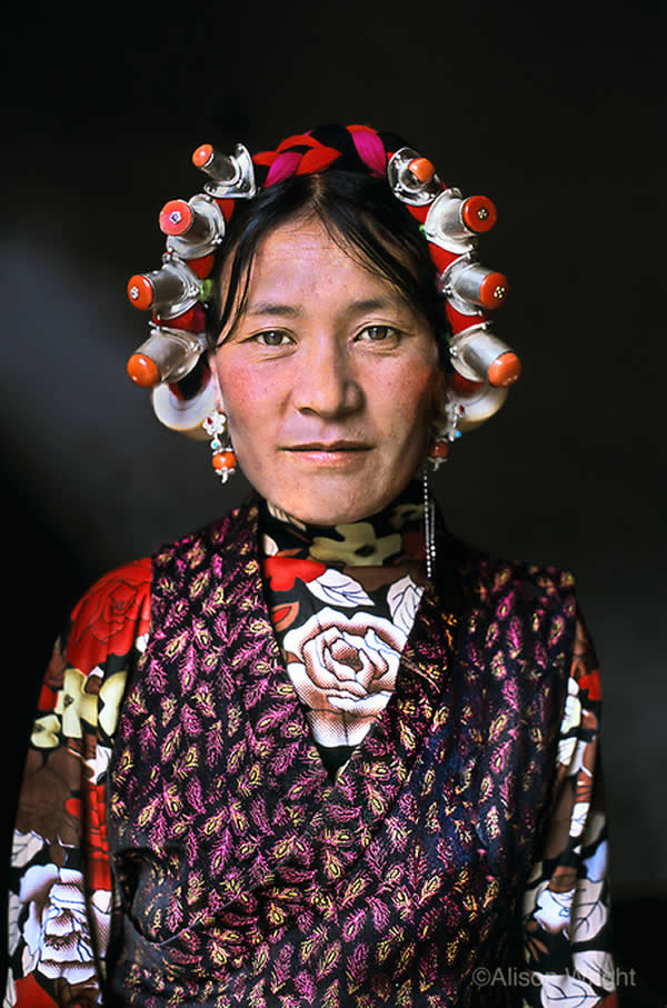 Powerful Portraits of Tibetan Nomads by Alison Wright
