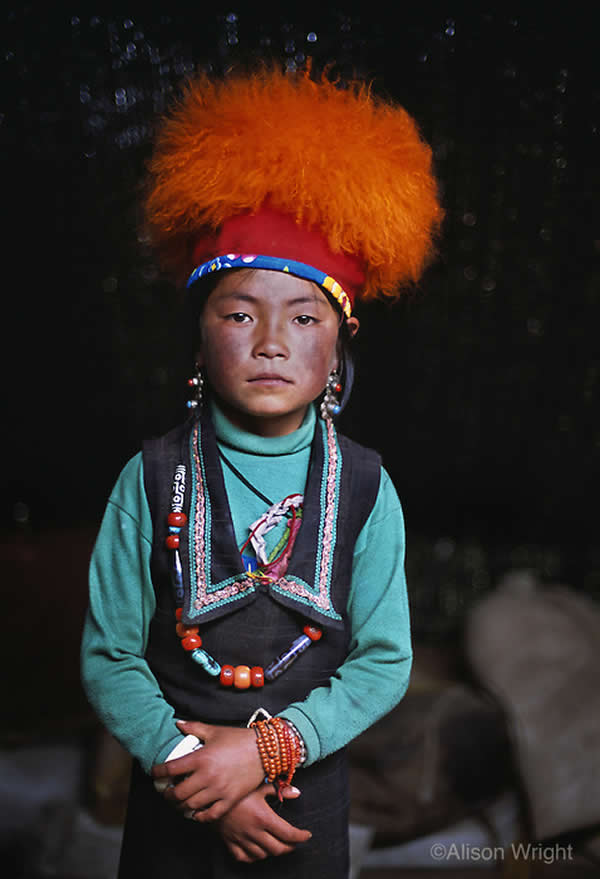 Powerful Portraits of Tibetan Nomads by Alison Wright