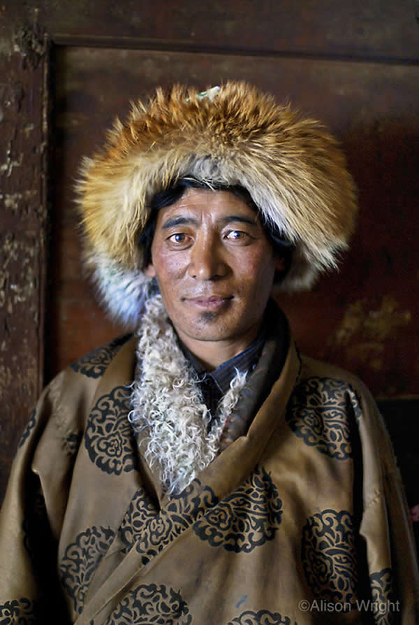 Powerful Portraits of Tibetan Nomads by Alison Wright