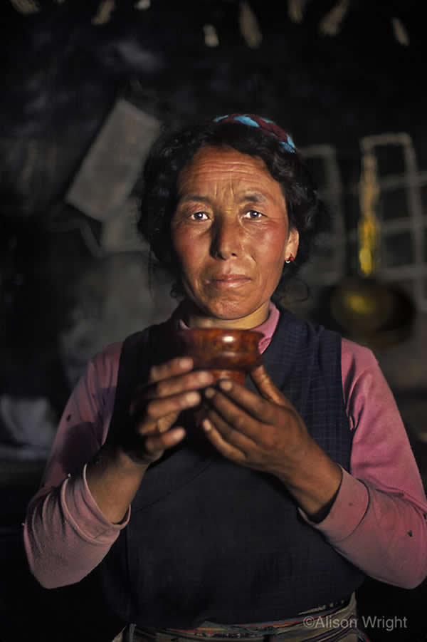 Powerful Portraits of Tibetan Nomads by Alison Wright