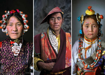 Powerful Portraits of Tibetan Nomads by Alison Wright