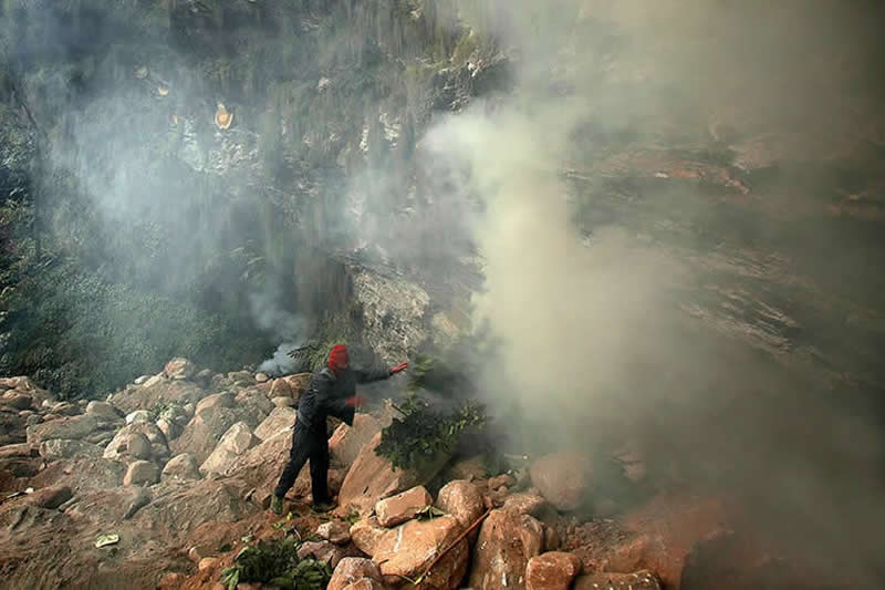 Traditional Honey Hunters in Central Nepal by Andrew Newey