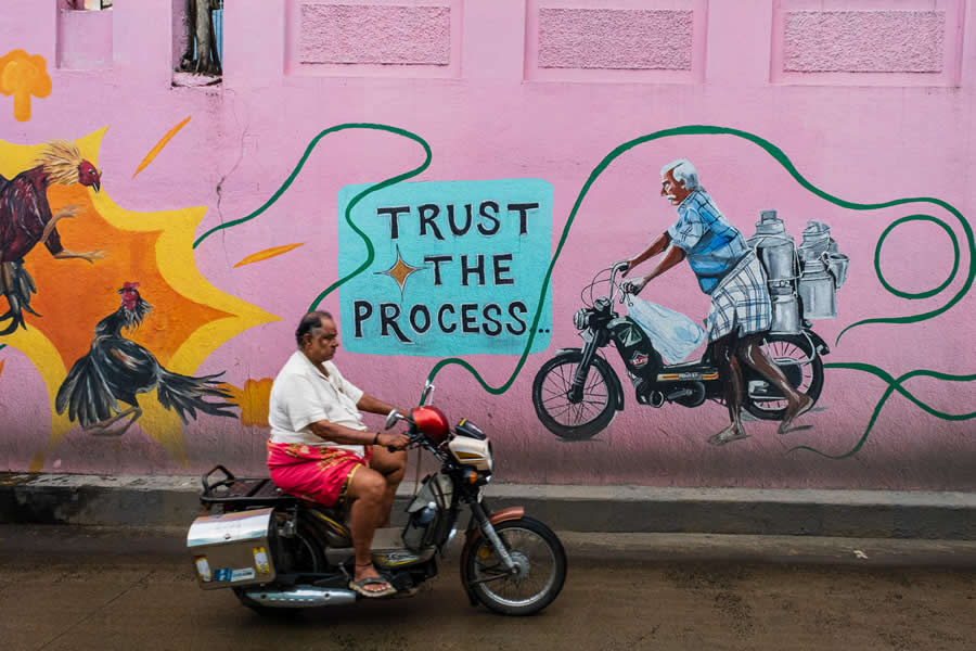 Wall Murals of Chennai by Rajesh Muthuswamy