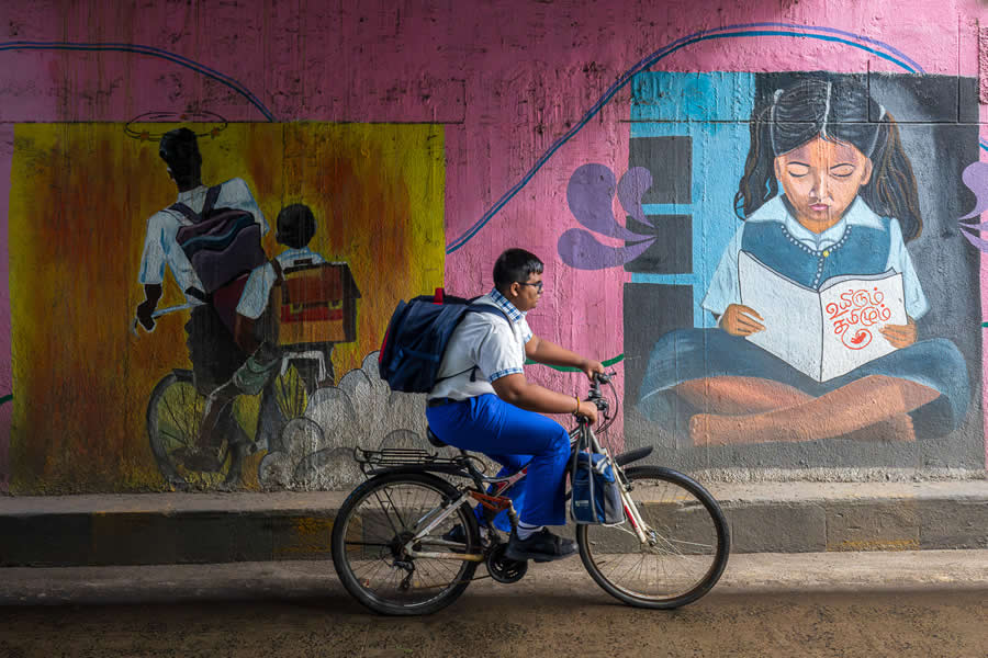 Wall Murals of Chennai by Rajesh Muthuswamy