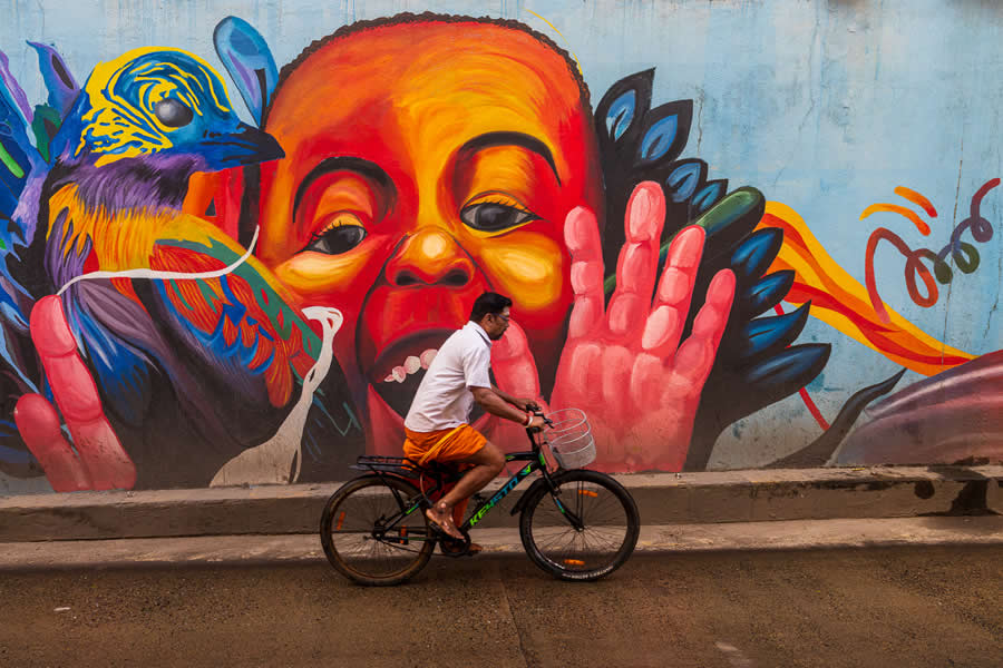 Wall Murals of Chennai by Rajesh Muthuswamy